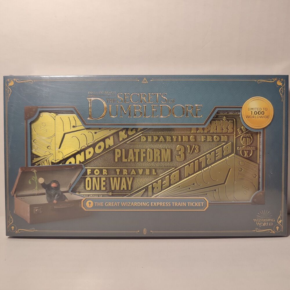 Fantastic Beasts The Secrets Of Dumbledore Great Wizarding Express Ticket